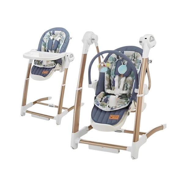 Silla De Comer Columpio Mecedor Maribel Azul LuBabycas