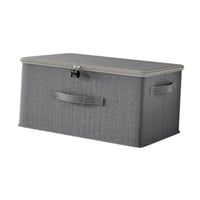 Magideal - Contenedor De Almacenamiento, Caja De Almacenamiento Plegable Con Bloqueo De Contraseña, Contenedor Portátil Para Artículos Diversos Para Guardería, H 45Cmx35Cmx25Cm