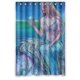 thumbnail image 1 of Cortina de ducha de sirena con ganchos (122 x 183 cm), 1 of 3