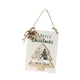 thumbnail image 5 of Letrero De Madera Para Puerta De Navidad, Placa Colgante Navideña Creativa Para Fiestas Navideñas, Tienda, 5 of 5