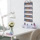 thumbnail image 5 of Organizador de esmaltes de uñas de pared ERYTLLY, acero negro, 5 niveles, 5 of 9