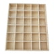 thumbnail image 1 of Misceláneas Caja De Almacenamiento Madera 12 Rejillas Pastoral Para Cosméticos Joyas 30 Rejillas, 1 of 2