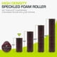 thumbnail image 2 of Rodillo de espuma ProSourceFit de alta densidad, 30 cm, firme, negro/rojo, 2 of 6