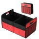 thumbnail image 1 of Organizador para maletero de coche, sencillo, de lujo, impermeable, rojo, 2 compartimentos, 1 of 7