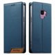 thumbnail image 1 of Funda Tipo Cartera de Cuero Sintético para Samsung Galaxy S9 Bloqueo RFID, con Ranuras para Tarjetas y Bolsillo para Efectivo, Cierre Magnético Fuerte Azul, 1 of 6