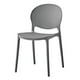 thumbnail image 1 of Silla Plástico Apilable Deco Berlín Gris Escandinavia, 1 of 6