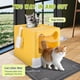 thumbnail image 4 of Caja de arena HOMAGICO extra grande amarilla de doble acceso, 4 of 6
