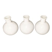 Bric - Floreros Blancos Set De 3