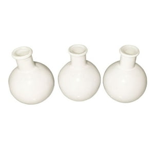 Bric - Floreros Blancos Set De 3