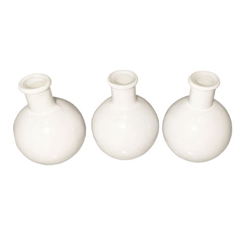 Bric - Floreros Blancos Set De 3