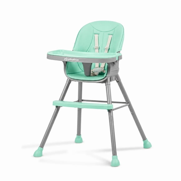 Silla De Comer Para Bebes Color Turquesa 5 En 1 Jazz