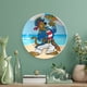 thumbnail image 5 of Scooby-Doo: Piratas Plato decorativo de porcelana fina (bone china), plato decorativo de cerámica para hogar, oficina, soporte de pared, platos decorativos para dormitorio - 6 pulgadas (15 cm), 5 of 6