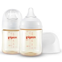 Biberón Pigeon Ppsu Cuello Ancho 160 Ml Anticólico