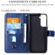 thumbnail image 5 of Funda con Cremallera para Samsung Galaxy S21 5G, Carcasa Cartera de Cuero PU con Soporte y Tarjetero, 5 of 6