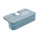 thumbnail image 2 of Estante Escurridor De Jabón, Estante De Drenaje Para Grifo Desmontable Para Baño, Hogar, Cocina, Azul, 2 of 3