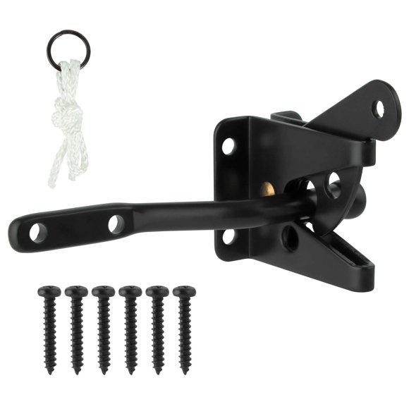 Pestillo para portón HILLMASTER con auto cierre, resistente, 12 cm