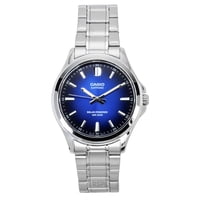 Reloj Casio Standard Analog Stainless Steel Blue Dial Solar Mts-Rs100D-2Av Men'S Watch