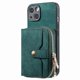 thumbnail image 5 of Funda Tipo Cartera con Correa Cruzada para iPhone 15 Plus Protección Contra Golpes Verde, 5 of 6