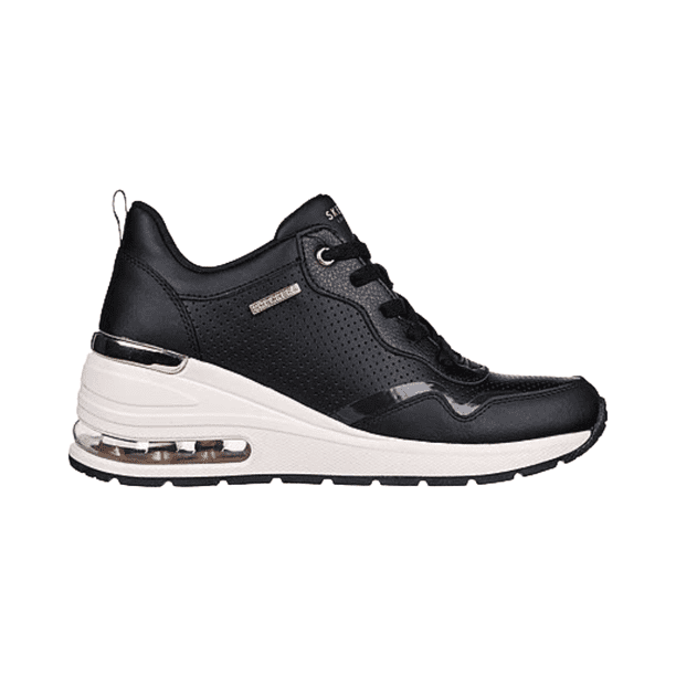 ZAPATILLAS SKECHERS MILLION AIR HOTTER AIR MUJER 155399-BLK - Talla 36.5 CL / 6.5 US / 23.5 CM