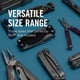 thumbnail image 3 of Sheath LEATHERMAN Premium - Broche de nailon para herramientas múltiples de 8,25 a 11,5 cm, 3 of 9