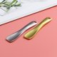 thumbnail image 2 of Durable Gold Beauty Scoop Massage Spoon Metal Makeup Tools Curved Scoop Mini Cosmetic Spoon Facial Cream Spoon Makeup Spatula, 2 of 3