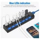 thumbnail image 3 of Hub Usb 3.0 7 Puertos De Alta Velocidad Con Indicador Led, 3 of 6