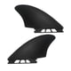 thumbnail image 1 of 2 Aletas De Tabla De Surf Duraderas Duraderas Para Longboard Stand Up Paddleboard Dinghy 215mmx120mm, 1 of 5