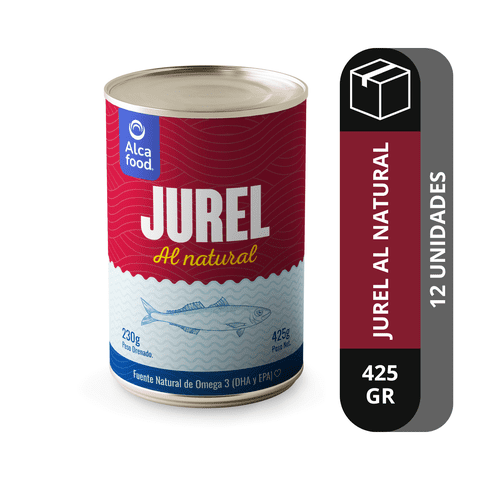 Alcafood - Jurel Al Natural 12X 425 Gr