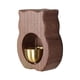 thumbnail image 5 of Campana de madera para comerciantes, gato de la suerte, regalo creativo, adornos para ventanas, puertas, timbres. Marrón oscuro, 5 of 5
