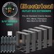 thumbnail image 2 of Extensores para caja eléctrica de 3/4" de doble módulo, paquete de 5, Mint Bucket Brands, 2 of 9