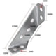 thumbnail image 5 of 10PCS Universal Pielniture Coner Connecto con 40PCS Tornillos, Bestanteríaets de ángulo trapezoidal, Tirantes cónicos de acero inoxidable, Conector Coner de unión de sujetadores para pielniture, 5 of 6