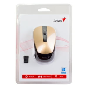 Mouse Inalambrico Genius Dorado Nx-7015