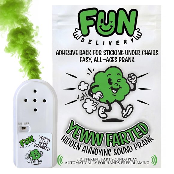 Broma FUN Delivery Yewt Farted Generador de Sonidos Oculto