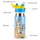 thumbnail image 3 of Bluey Botella de Agua con Tapa Pop Top de Un Toque, Acero Inoxidable, a Prueba de Fugas, para Deportes, Botella Infantil azul 12 oz, 3 of 6