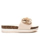 thumbnail image 1 of Sandalia Mujer Beige Flowers, 1 of 4