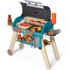 thumbnail image 1 of Melissa & Doug Deluxe Wooden Barbecue Grill, Smoker y Horno para Pizza, 1 of 3