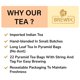 thumbnail image 3 of Té Negro BREWIX Golden Summer 22 Bolsitas Piramidales 44g, 3 of 8