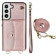 thumbnail image 1 of Crossbody PU Leather Phone Case For Samsung Galaxy S23 S22 Plus Note 20 Ultra Wallet Card Slots Magnetic Lanyard Cover, 1 of 3