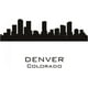 thumbnail image 1 of Decomural Denver Colorado Usa City Skyline WS-15420, 1 of 2