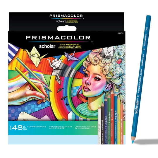 Prismacolor - Lápices De Colores Scholar 48 Colores Surtidos