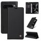 thumbnail image 1 of Funda Billetera de Cuero para Google Pixel 9 Pro 5G con Tarjetero y Soporte - Tapa Magnética Negro, 1 of 6