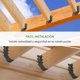 thumbnail image 4 of Soporte Fijación Viga Madera Galvanizado 2x4 Joist Hanger, 4 of 6