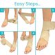 thumbnail image 3 of Estabilizador de talón con correa Ankle Wrap Vive (paquete de 2), 3 of 9