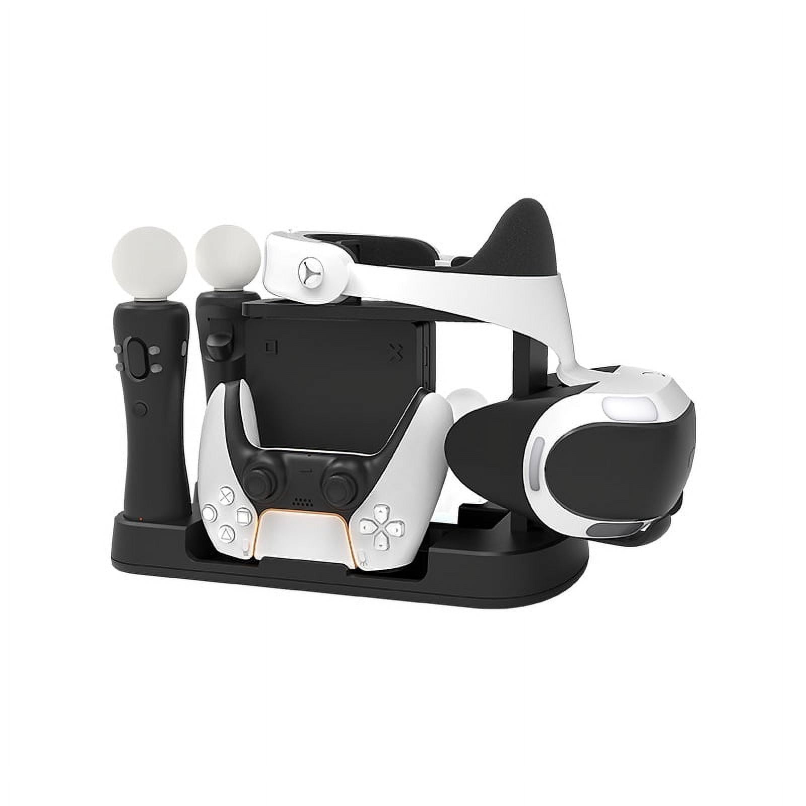 Base De Carga Multifuncional 6-en-1 Aaronmei Negro