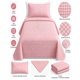 thumbnail image 5 of Cubrecama Quilt 1.5 Plazas Microfibra Suave Ligero Transpirable Y Funda de almohada, 5 of 6