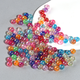 thumbnail image 3 of Cuentas acrílicas redondas de colores para primavera, Pascua, fabricación de joyas, collares y pulseras, aproximadamente 500 g., 3 of 8