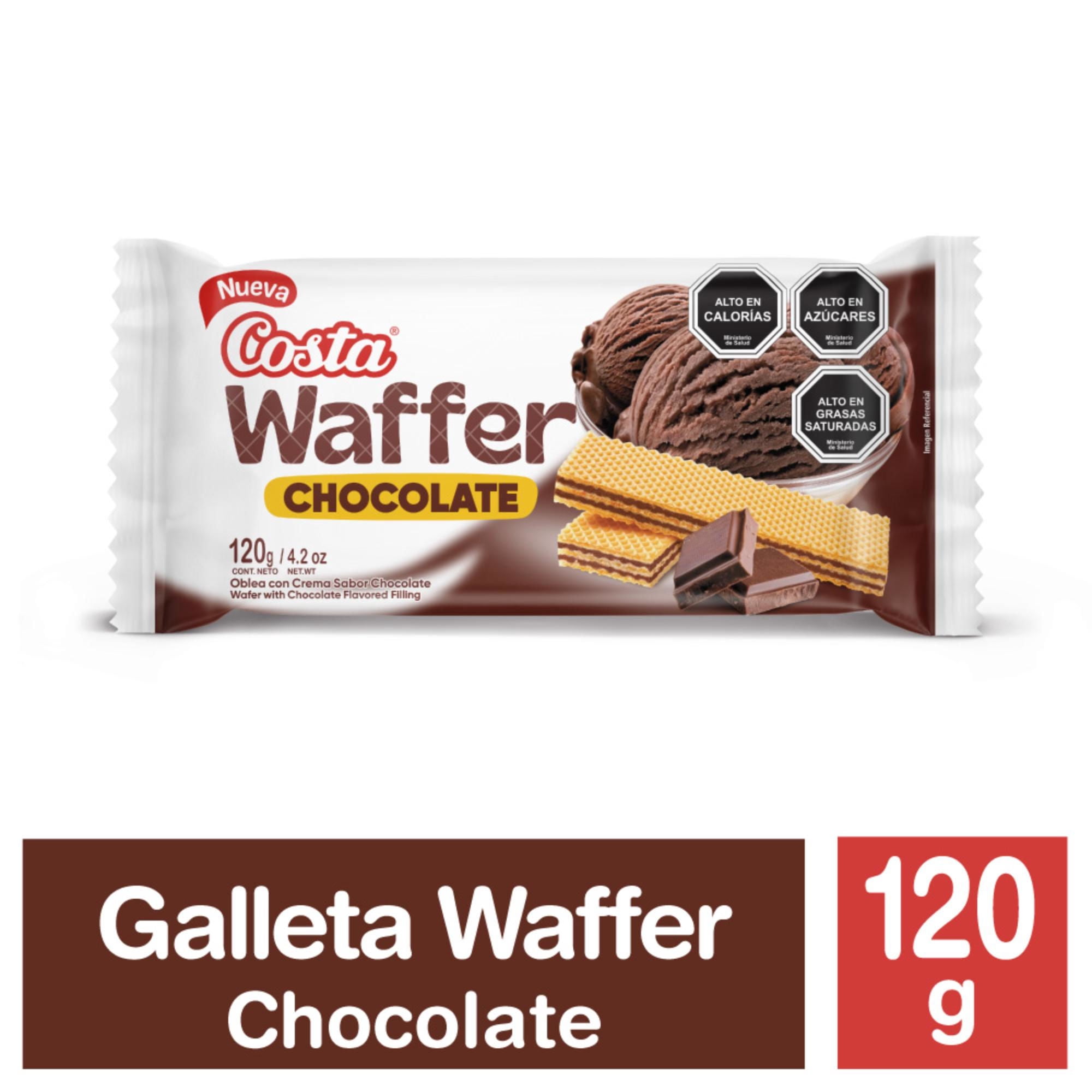 Galleta Oblea Waffer Chocolate 120 g Costa