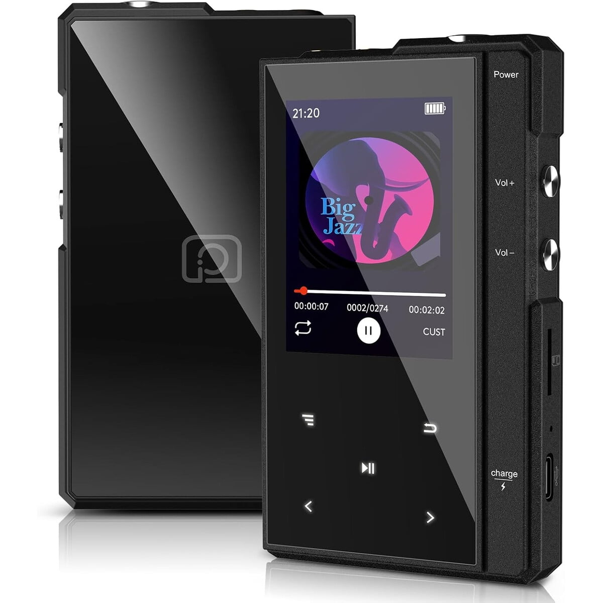 Reproductor Mp3 Phinistec Z6 32gb Bluetooth 5.0 90h