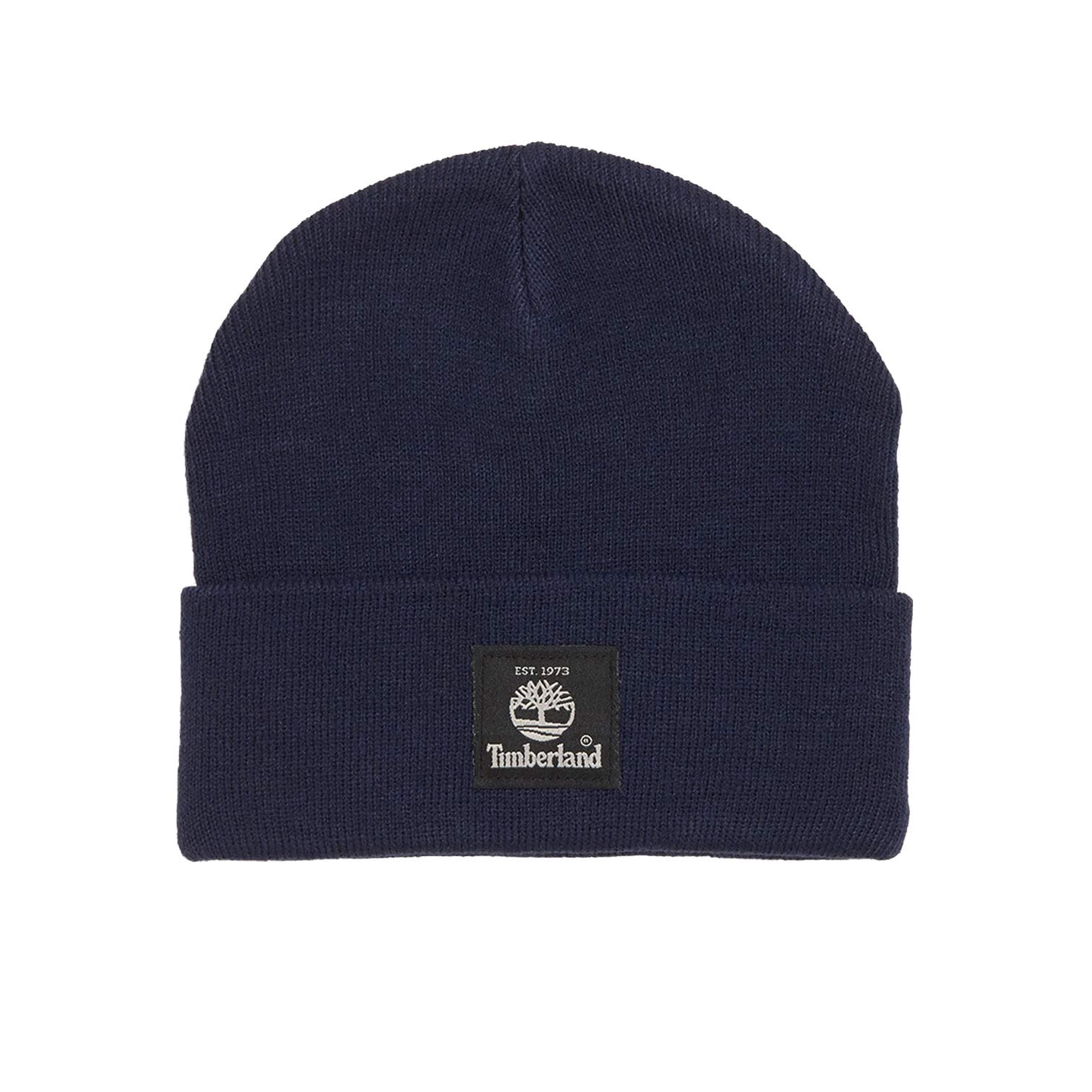 Gorra De Reloj Beanie Timberland Solid Heather Para Hombre, Color Azul Marino
