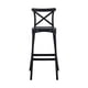 thumbnail image 2 of Taburete Crossback Negro 65cm | Comodidad & Estilo negro, 2 of 3